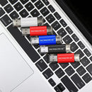 Pendrive 2 em 1 - USB tipo C e OTG