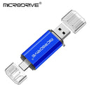 Pendrive 2 em 1 - USB tipo C e OTG