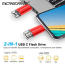 Pendrive 2 em 1 - USB tipo C e OTG