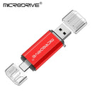 Pendrive 2 em 1 - USB tipo C e OTG