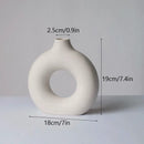Vaso Circular de Cerâmica