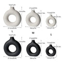 Vaso Circular de Cerâmica