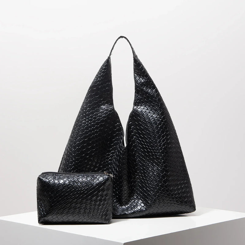 Leather Shoulder Bag 