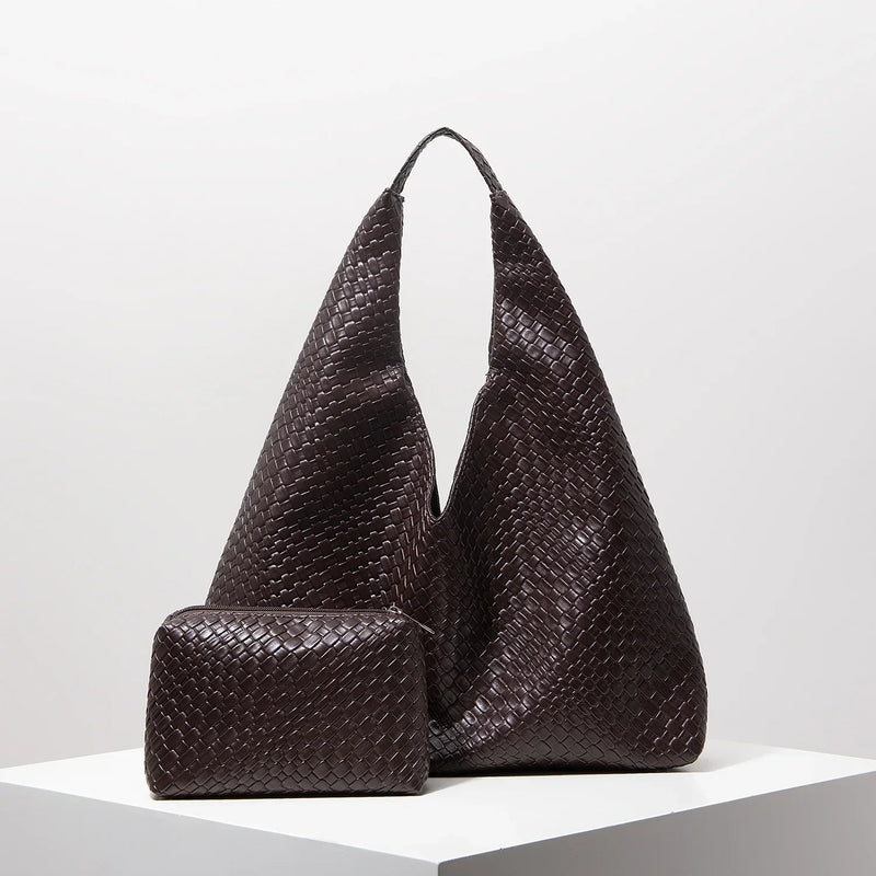 Leather Shoulder Bag 