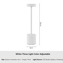 Lampe de table rechargeable avec capteur tactile 