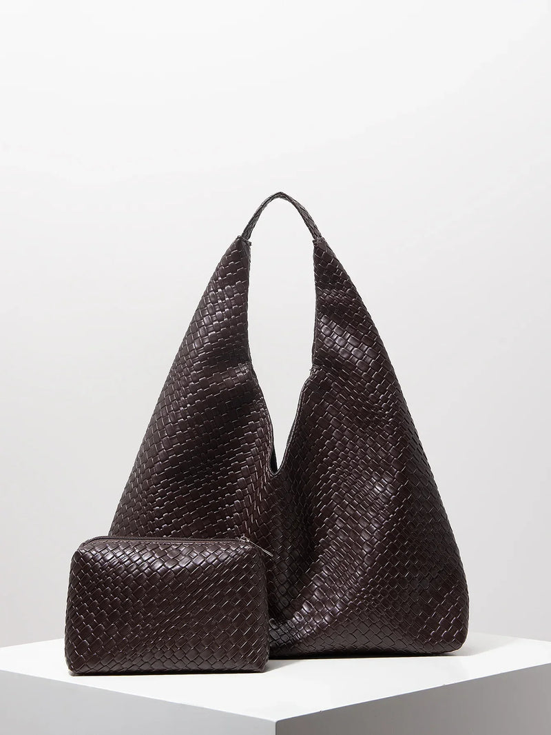 Leather Shoulder Bag 